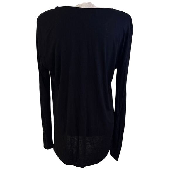 Desigual By Christian Lacroix Size XL Long Sleeved Top Tunic Artsy Art To Wear - Picture 2 of 4